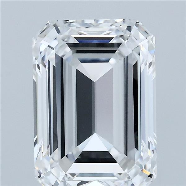 3.92 ct Emerald lab grown diamond D VVS2