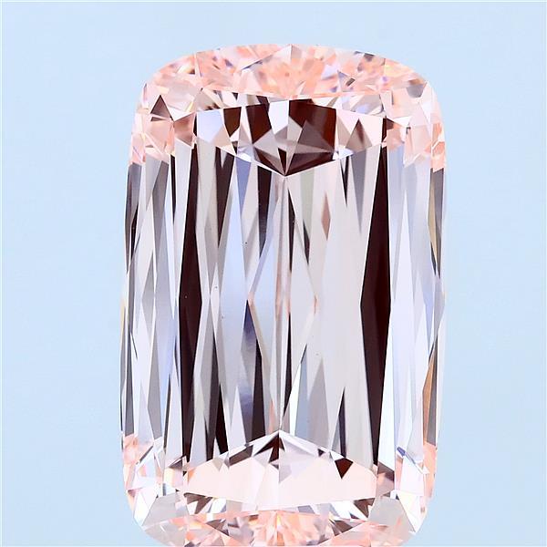 10.06 ct Criss Cut lab grown diamond FANCY INTENSE PINK VVS2