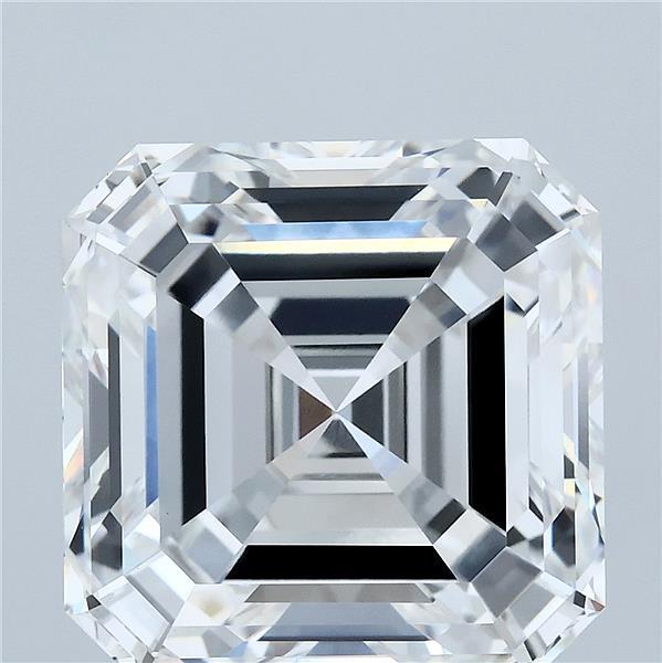 10.52 ct Asscher lab grown diamond E VVS2