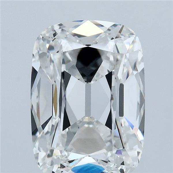 4.62 ct Cushion lab grown diamond F VVS2
