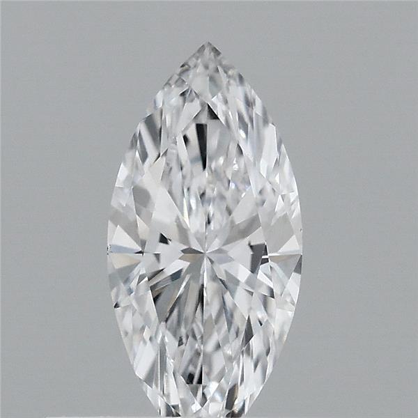 Actual 0.33 carat D Marquise lab-grown diamond
