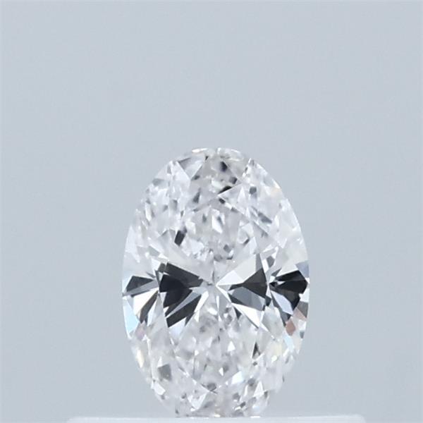 Actual 0.31 carat E Oval lab-grown diamond