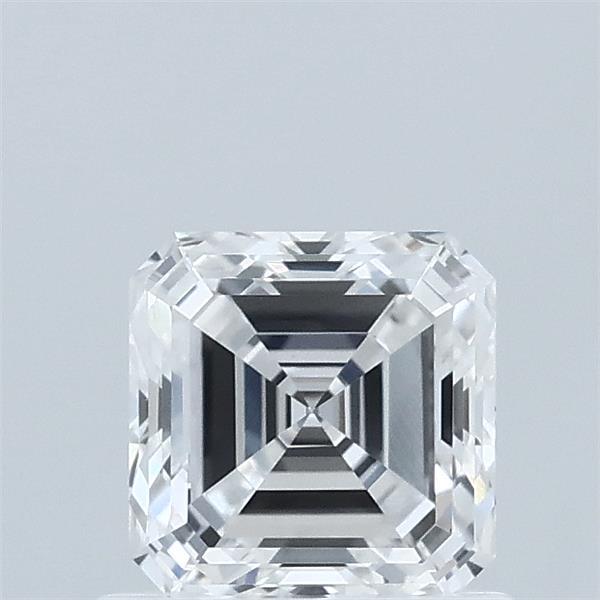 0.84 ct Asscher lab grown diamond D VVS2