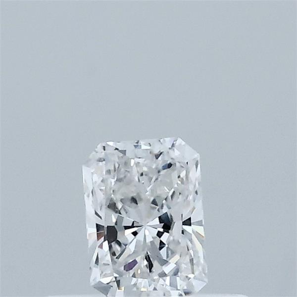 Actual 0.31 carat D Radiant lab-grown diamond