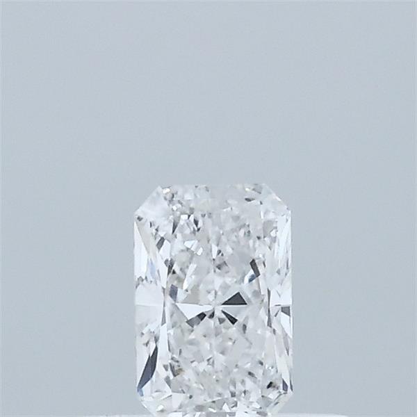 Actual 0.31 carat D Radiant lab-grown diamond