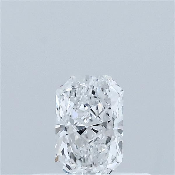 Actual 0.3 carat D Radiant lab-grown diamond