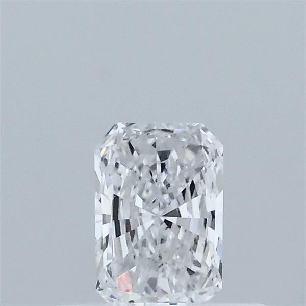 Actual 0.32 carat D Radiant lab-grown diamond