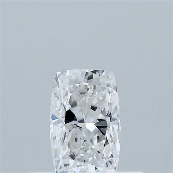 Actual 0.36 carat D Cushion lab-grown diamond