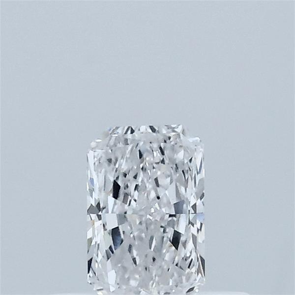 Actual 0.3 carat D Radiant lab-grown diamond