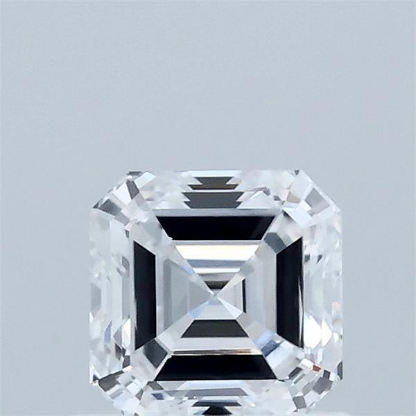 0.81 ct Asscher lab grown diamond D VVS2