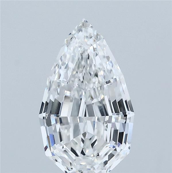 1.57 ct Pear Step lab grown diamond E VVS2