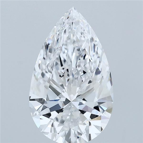 2.42 ct Pear lab grown diamond D VVS1