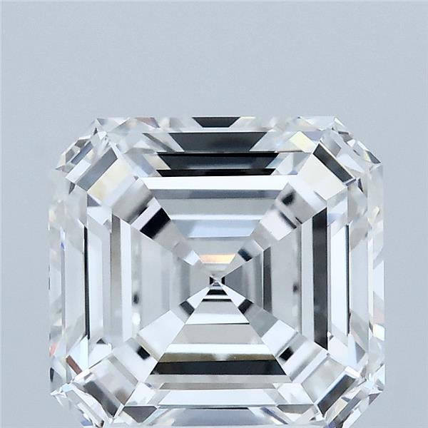 3.28 ct Asscher lab grown diamond E VVS2