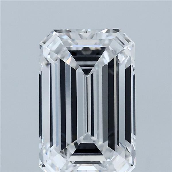 2.47 ct Emerald lab grown diamond D VVS2