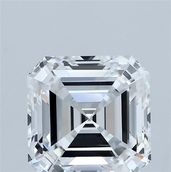 2.10 ct Asscher lab grown diamond D VVS2