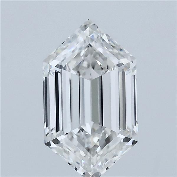 1.53 ct Hexagonal lab grown diamond E VVS2