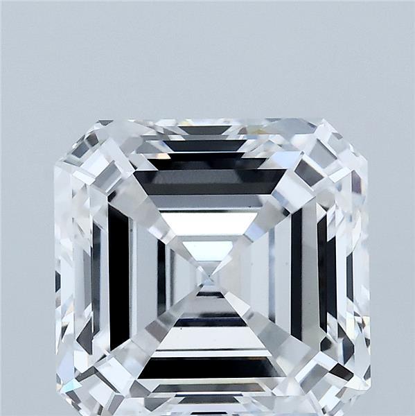 4.33 ct Asscher lab grown diamond D VS1
