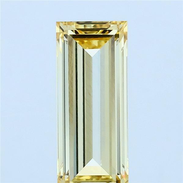 1.36 ct Baguette lab grown diamond FANCY YELLOW VVS2