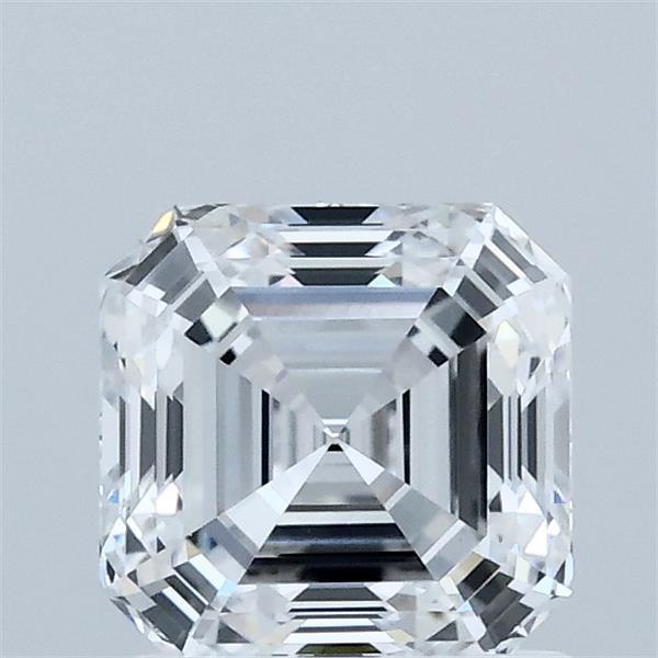 1.26 ct Asscher lab grown diamond D VVS2