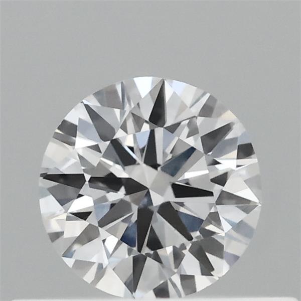 Actual 0.33 carat D Round lab-grown diamond