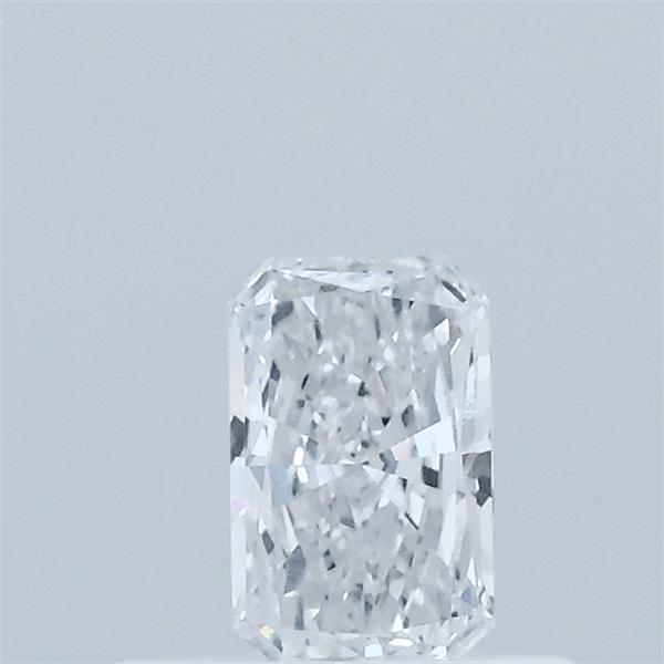 Actual 0.31 carat D Radiant lab-grown diamond