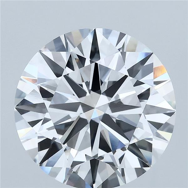 4.66 ct Round lab grown diamond E VVS2