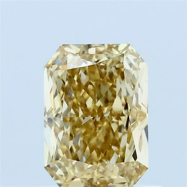 1.04 ct Criss Cut lab grown diamond FANCY YELLOW VS1