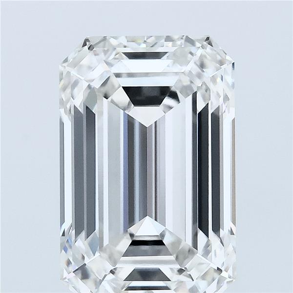 4.83 Carat Emerald Cut F VVS2 Diamond - view 1