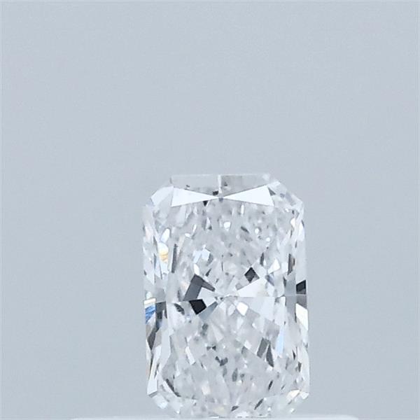 Actual 0.31 carat D Radiant lab-grown diamond