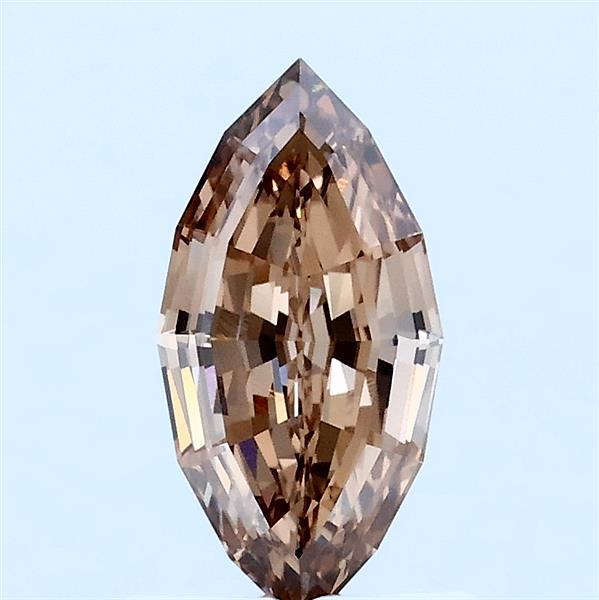 1.00 ct Octagonal lab grown diamond FANCY BROWN VVS2