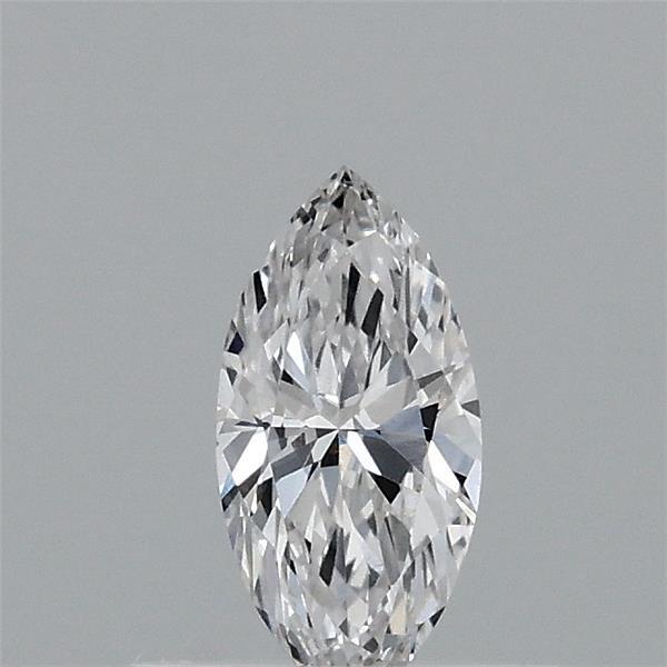 Actual 0.33 carat E Marquise lab-grown diamond