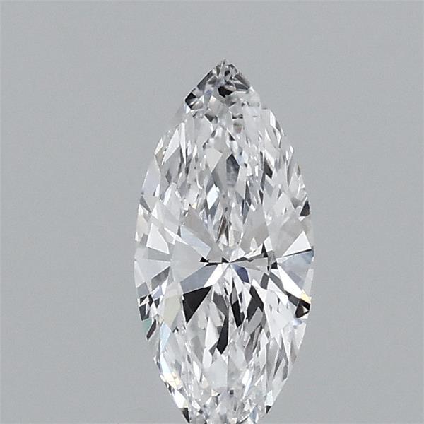 Actual 0.34 carat D Marquise lab-grown diamond