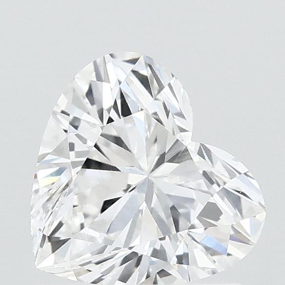0.97 ct Heart lab grown diamond E VVS1