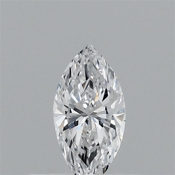 Actual 0.33 carat D Marquise lab-grown diamond
