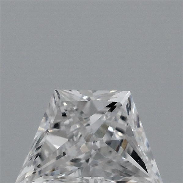 0.56 ct Trapezoid lab grown diamond D VVS2
