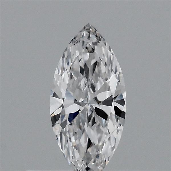 Actual 0.31 carat D Marquise lab-grown diamond
