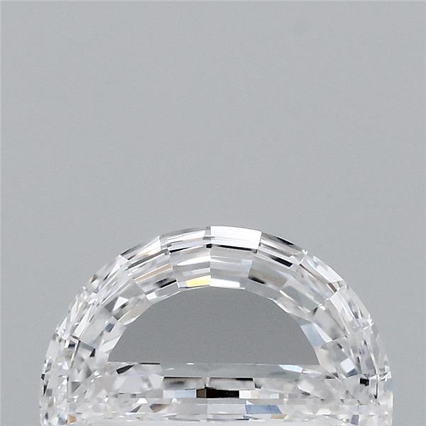 0.94 ct Half Moon lab grown diamond D VVS2