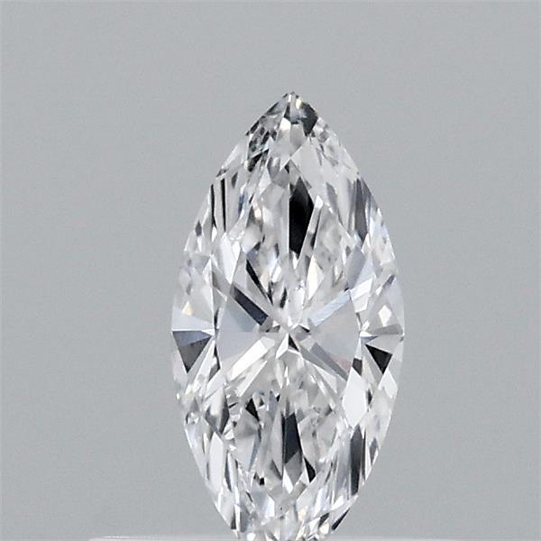 Actual 0.34 carat D Marquise lab-grown diamond