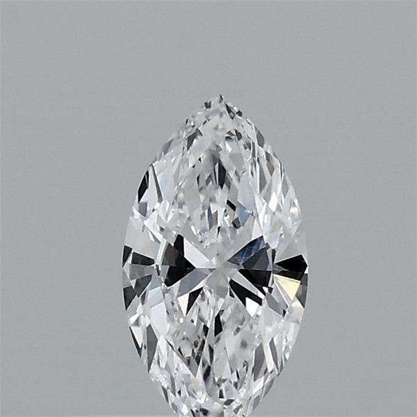 Actual 0.33 carat D Marquise lab-grown diamond