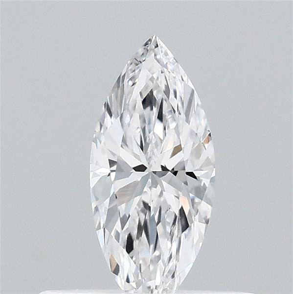 Actual 0.33 carat E Marquise lab-grown diamond
