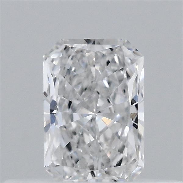 Actual 0.31 carat E Radiant lab-grown diamond