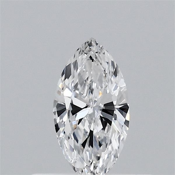 Actual 0.32 carat E Marquise lab-grown diamond