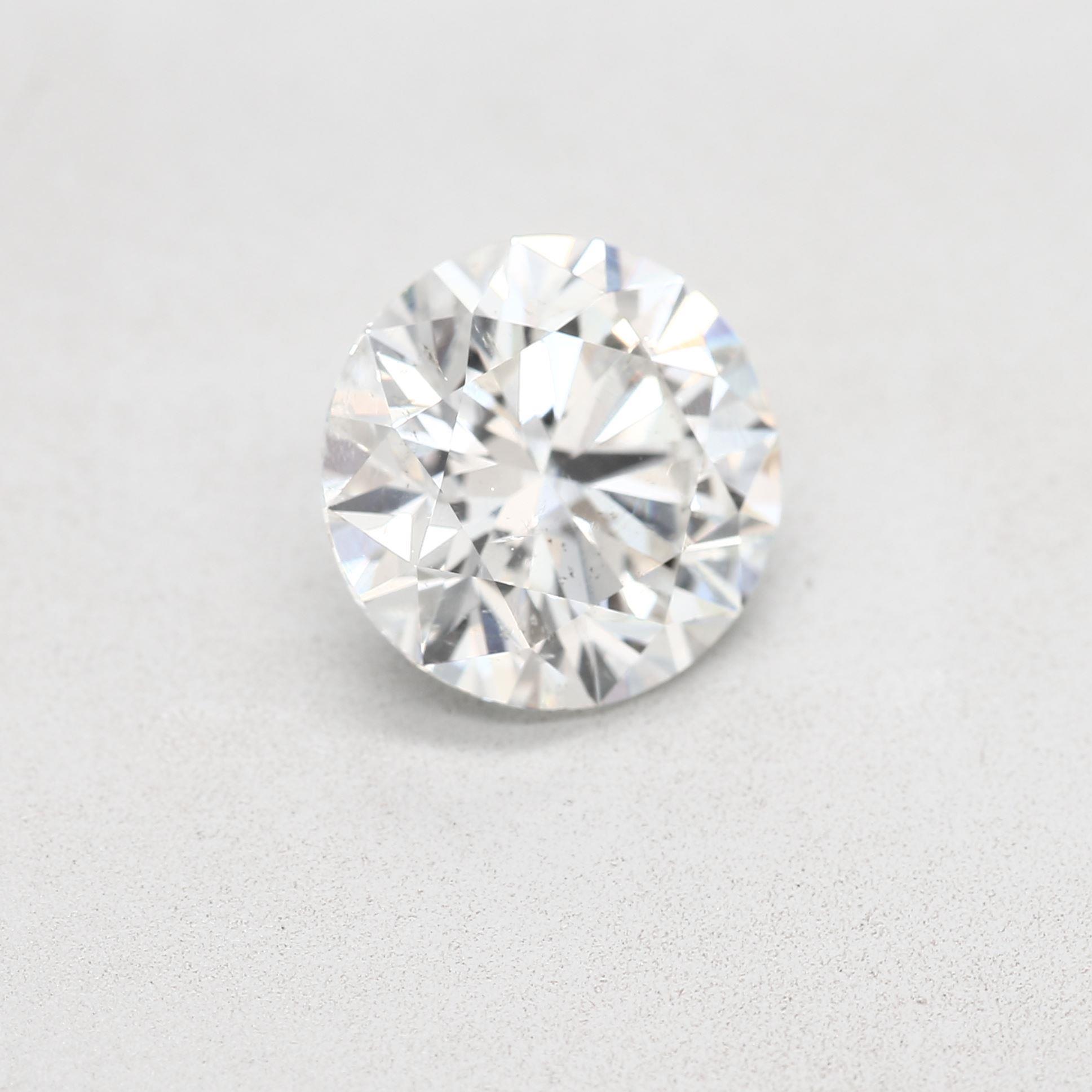 3.2 Carat Round Cut Natural Diamond