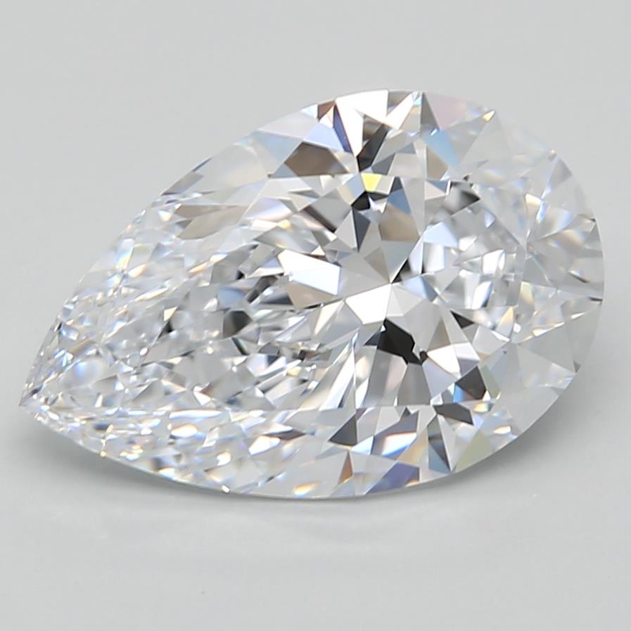 2.8 Carat Pear Cut Lab Diamond