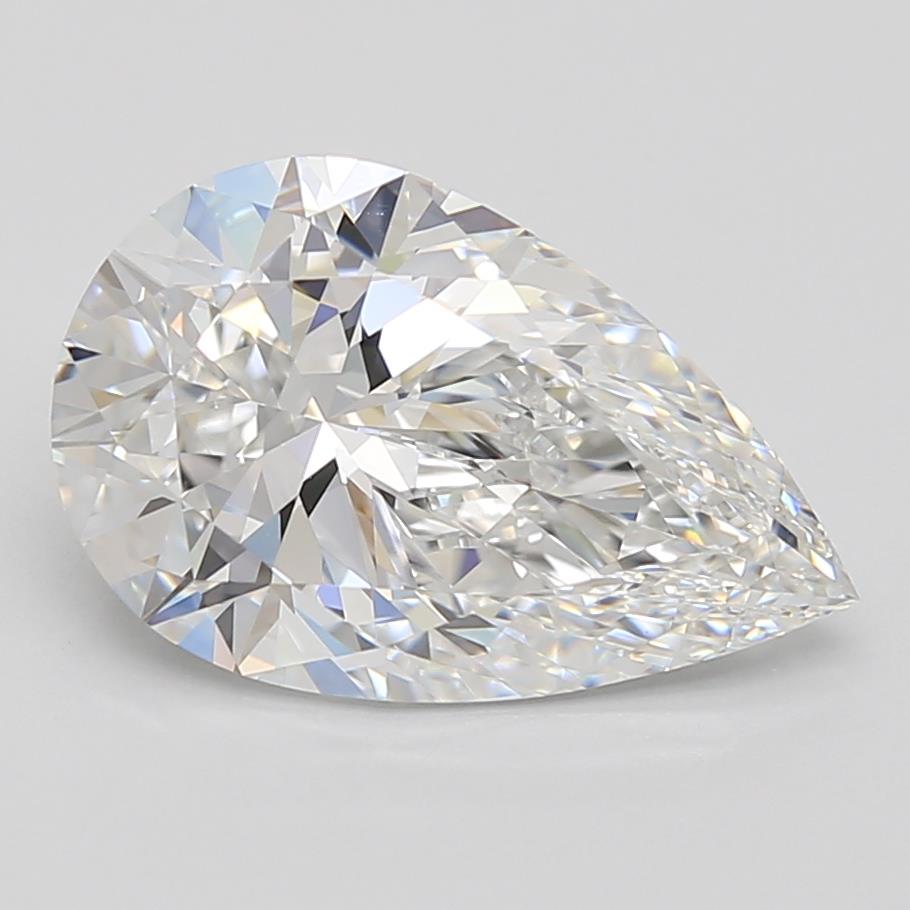 2.84 Carat Pear Cut Lab Diamond