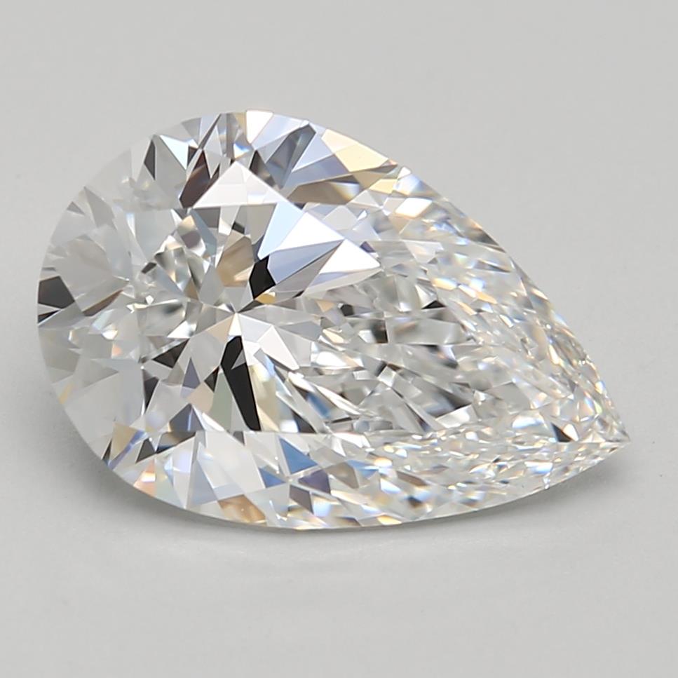 2.88 Carat Pear Cut Lab Diamond