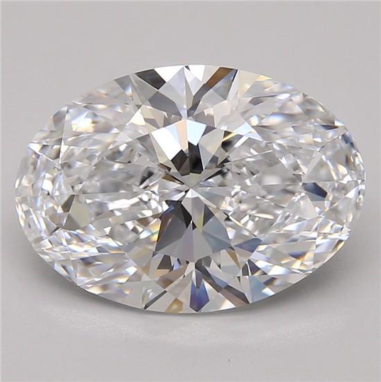 Oval 5.18ct D IF