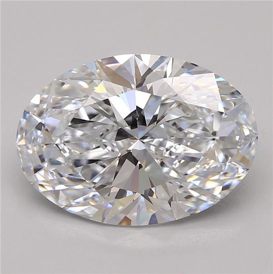 Oval 4.34ct D VVS1