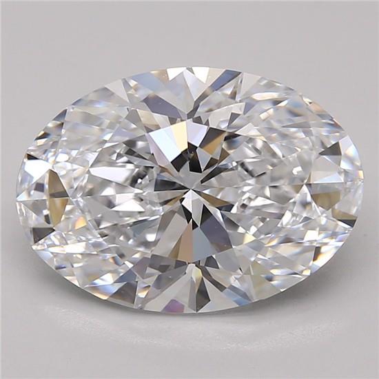 Oval 4.70ct D IF