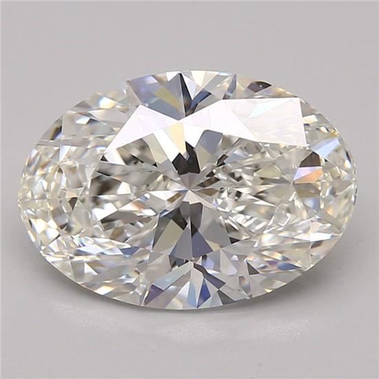 Oval 4.03ct G IF